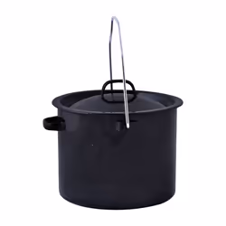 Esschert Design FF215 batteria di pentole da camping Set Nero