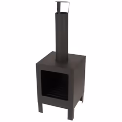 Con questa stufa da terrazza nera della Esschert Design, potete godervi un piacevole fuoco e il suo calore nel vostro giardin ...