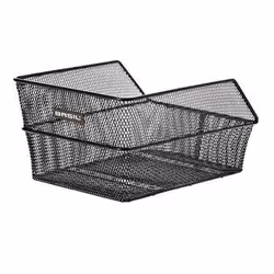 Basil Cento S, Posteriore, Cestino per biciclette, Acciaio, Nero, 5 kg, 360 mm
