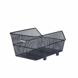 Basil Cento WSL, Posteriore, Cestino per biciclette, Acciaio, Nero, 5 kg, 310 mm