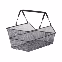 Basil Cento Multi System, Posteriore, Cestino per biciclette, Acciaio, Nero, 5 kg, 450 mm