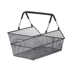 Basil Cento Multi System Posteriore Cestino per biciclette Acciaio Nero