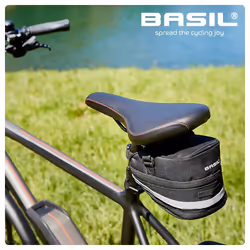 Basil Mada Posteriore Borsa da bicicletta 1 L Nero - Vista aggiuntiva 8