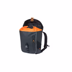 Basil Miles Tarpaulin Posteriore Borsa da bicicletta 17 L Tela cerata Arancione, Nero - Vista aggiuntiva 7