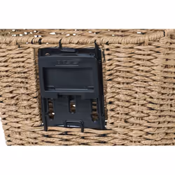Basil Bremen Rattan Look KF Frontale Cestino per biciclette Malacca Legno - Vista aggiuntiva 4