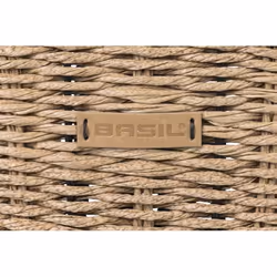 Basil Bremen Rattan Look KF Frontale Cestino per biciclette Malacca Legno - Vista aggiuntiva 5