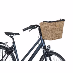 Basil Bremen Rattan Look KF Frontale Cestino per biciclette Malacca Legno - Vista aggiuntiva 7