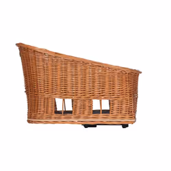 Basil Pasja Posteriore Cestino per biciclette 30 L Legno