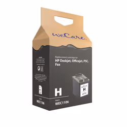Wecare WEC1106, Nero, Inchiostro a base di pigmento, 1 pz