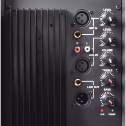 Vonyx SPJ-1500A Sistema PA indipendente 400 W Nero - Vista aggiuntiva 5