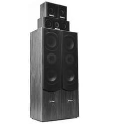 Fenton 100.330 set di altoparlanti 335 W Home theatre Nero, Noce, Legno 5.0 canali 360 W