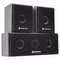 Fenton 100.330 set di altoparlanti 335 W Home theatre Nero, Noce, Legno 5.0 canali 360 W - Vista aggiuntiva 6