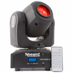 BeamZ Panther 25 LED, Nero, LED, 1 lampada(e), 12 W, 8 colori, Audio attivato