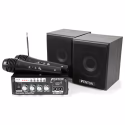 Fenton AV380BT, 2.0 canali, 80 W, 40 W, 8 Ω, RCA, 120 mm