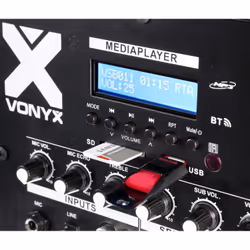 Vonyx VX1000BT Nero Cablato 1000 W - Vista aggiuntiva 5