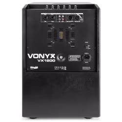 Vonyx VX1200 Sistema PA indipendente 750 W Nero