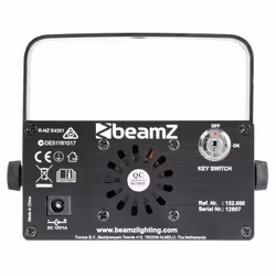 BeamZ Bianca Adatto per uso interno Proiettore laser da discoteca Nero - Vista aggiuntiva 2