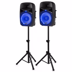 Vonyx VPS122A, 2.0 canali, 400 W, 800 W, 8 Ω, 30,5 cm (12"), Nero