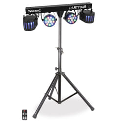 BeamZ 153.238 stroboscopio&luce da discoteca Proiettore laser da discoteca Nero