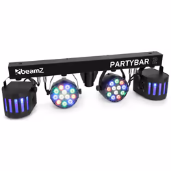 BeamZ 153.238 stroboscopio&luce da discoteca Proiettore laser da discoteca Nero