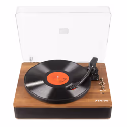 Fenton RP305 Giradischi a trasmissione diretta Nero, Legno Manuale - Vista aggiuntiva 5