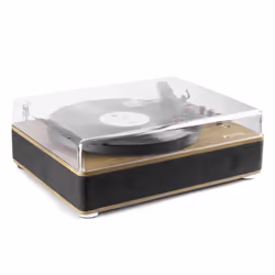 Fenton RP162LW Giradischi con trasmissione a cinghia Nero, Legno - Vista aggiuntiva 3