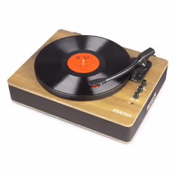 Fenton RP162LW Giradischi con trasmissione a cinghia Nero, Legno - Vista aggiuntiva 4