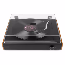 Audizio RP335 Giradischi con trasmissione a cinghia Nero, Marrone Automatico - Vista aggiuntiva 2