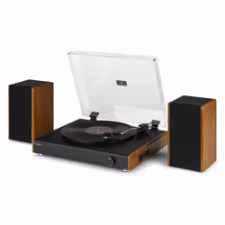 Audizio RP335 Giradischi con trasmissione a cinghia Nero, Marrone Automatico - Vista aggiuntiva 4