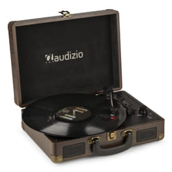 Audizio RP114W Giradischi con trasmissione a cinghia Marrone