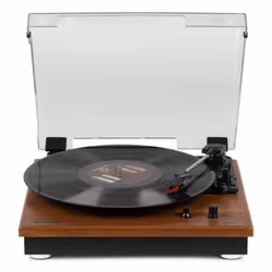 Audizio RP112L Giradischi con trasmissione a cinghia Nero, Marrone chiaro - Vista aggiuntiva 6