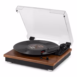 Audizio RP112L Giradischi con trasmissione a cinghia Nero, Marrone chiaro - Vista aggiuntiva 7
