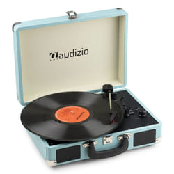 Audizio RP116BL Giradischi con trasmissione a cinghia Blu