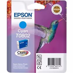 Epson Hummingbird Cartuccia Ciano T0802 - Vista aggiuntiva 5