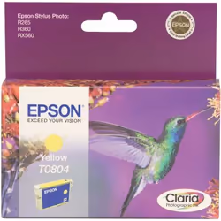 Epson Hummingbird T0804 cartuccia d'inchiostro Originale Giallo