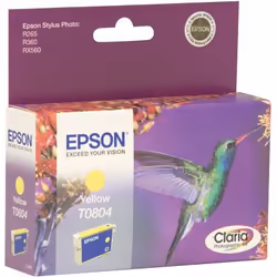 Epson Hummingbird T0804 cartuccia d'inchiostro Originale Giallo