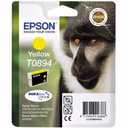 Epson Monkey Cartuccia di inchiostro Yellow T0894 DURABrite Ultra Ink - Vista aggiuntiva 4