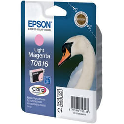 Epson T0816 cartuccia d'inchiostro 1 pz Originale Resa elevata (XL) Magenta chiaro