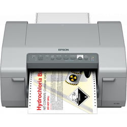 Epson GP-C831 stampante per etichette (CD) Ad inchiostro A colori 5760 x 1440 DPI 92 mm/s Cablato Collegamento ethernet LAN