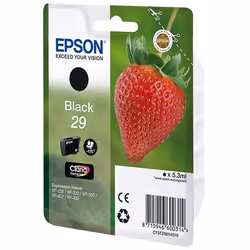 Epson Strawberry 29 K cartuccia d'inchiostro 1 pz Originale Resa standard Nero