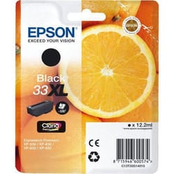 Epson Oranges 33XL K cartuccia d'inchiostro 1 pz Originale Resa elevata (XL) Nero