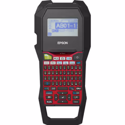 Epson LabelWorks LW-Z700FK, QWERTY, Trasferimento termico, 180 x 180 DPI, 30 mm/s, Mini Stilo AAA, Nero, Rosso