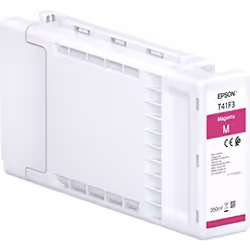 Epson Singlepack UltraChrome XD2 T41F340 Magenta 350ml, Magenta, Inchiostro a base di pigmento, 350 ml, 1 pz