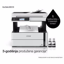 Epson EcoTank M3170 Ad inchiostro A4 1200 x 2400 DPI 39 ppm Wi-Fi - Vista aggiuntiva 4
