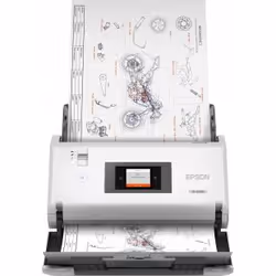 Epson WorkForce DS-32000, 600 x 600 DPI, 10 bit, 8 bit, 90 ppm, Scanner a foglio, Nero, Bianco
