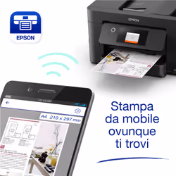 Epson WorkForce Pro WF-3825DWF, stampante multifunzione A4 getto d'inchiostro (stampa, scansione, copia), Display LCD 6.8cm, WiFi Direct, 3 mesi inchiostro incluso con ReadyPrint - Vista aggiuntiva 8
