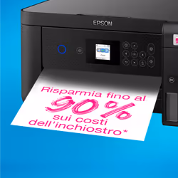 Epson EcoTank ET-2850 stampante multifunzione inkjet 3-in-1 A4, serbatoi ricaricabili alta capacità, 5 flaconi inclusi pari a 14000pag B/N 5200pag colore, Wi-FI Direct, USB - Vista aggiuntiva 5