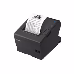 Epson TM-T88VII (132): USB, Ethernet, PoweredUSB, Black - Vista aggiuntiva 6