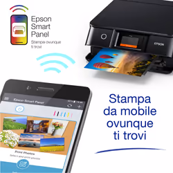 Epson Expression Photo XP-8700 stampante multifunzione fotografica A4, Wi-Fi Direct, display LCD 10,9 cm, stampa CD/DVD, App Smart Panel, 3 mesi di inchiostro incluso con ReadyPrint - Vista aggiuntiva 5