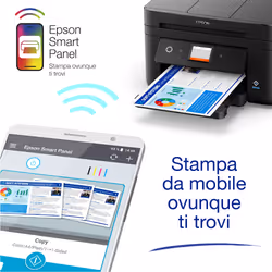 Epson WorkForce WF-2960DWF stampante multifunzione A4 getto d'inchiostro (stampa, scansione, copia), Display LCD 6.1 cm, ADF, WiFi Direct, AirPrint, 3 mesi di inchiostro incluso con ReadyPrint - Vista aggiuntiva 8